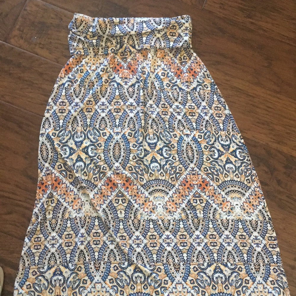 Multi colored Maxi skirt